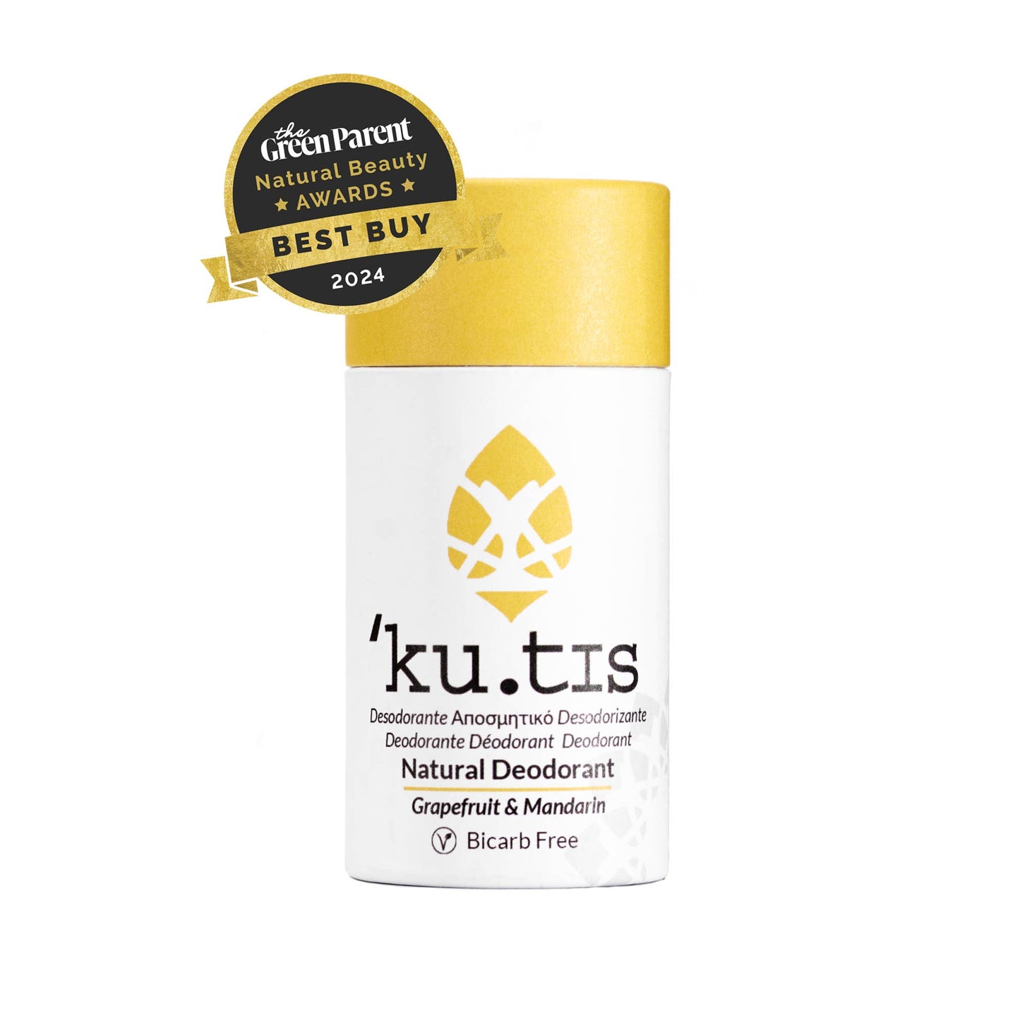 Kutis Skincare - Grapefruit & Mandarin Bicarb Free Vegan Deodorant