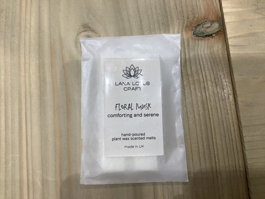 Lana Lotus Craft - “Flower Musk” scented plant wax melts LLC004