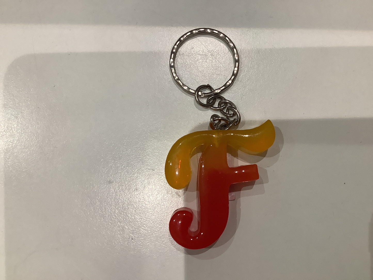 Shortie's Resin - Letter Keyrings
