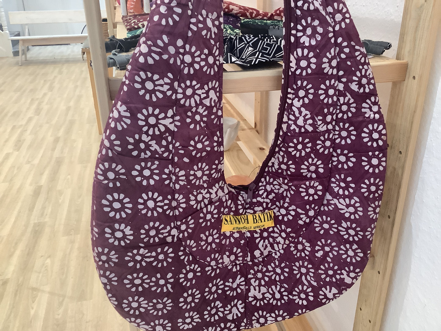 Sannoh Batik Soro Gbema Batik Quilted Crossbody Bag