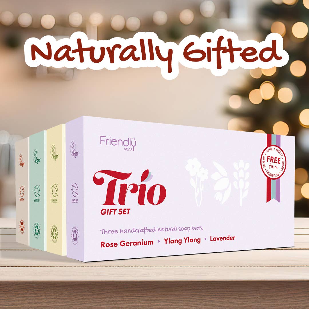 Friendly Soap - Trio Gift Set - Full Range (One of each type)