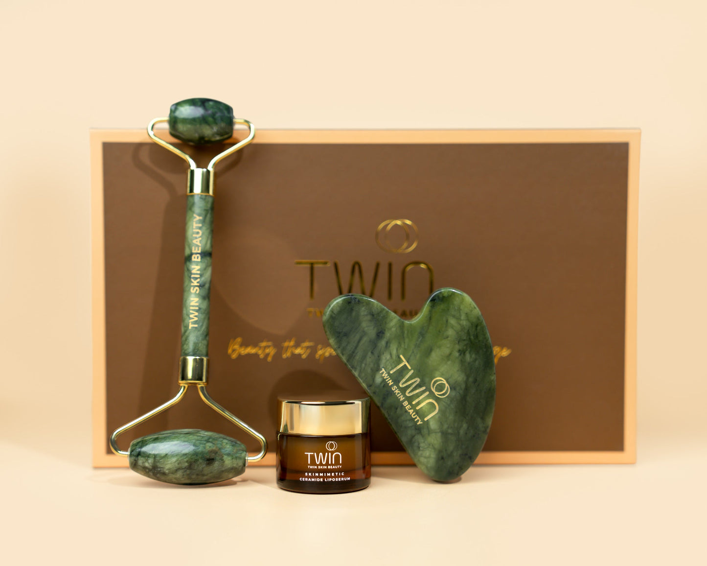 Twin Skin-Skin Harmony Gua Sha Set (TS1078)