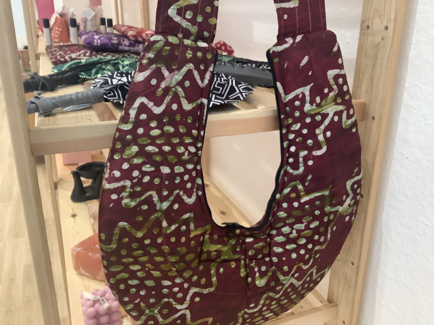Sannoh Batik Soro Gbema Batik Quilted Crossbody Bag