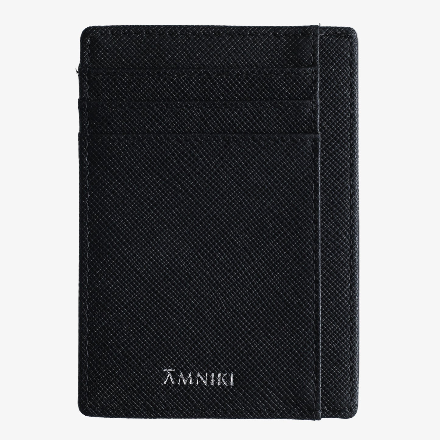 Phantom Black Saffiano Cardholder Wallet