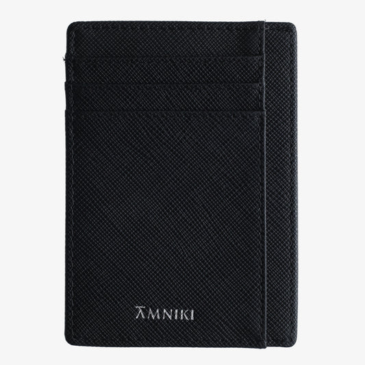 Phantom Black Saffiano Cardholder Wallet