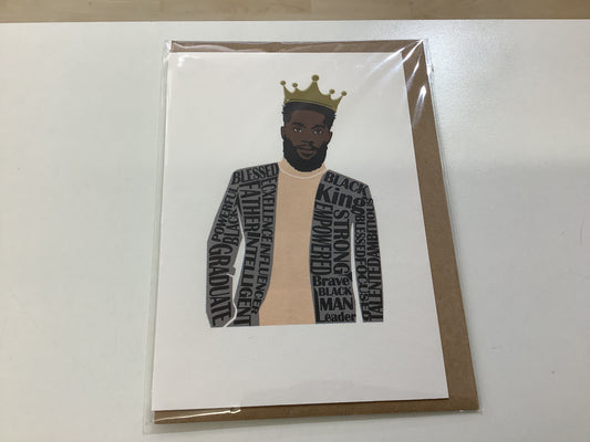 All Shades Cards- King with Affirmation jacket