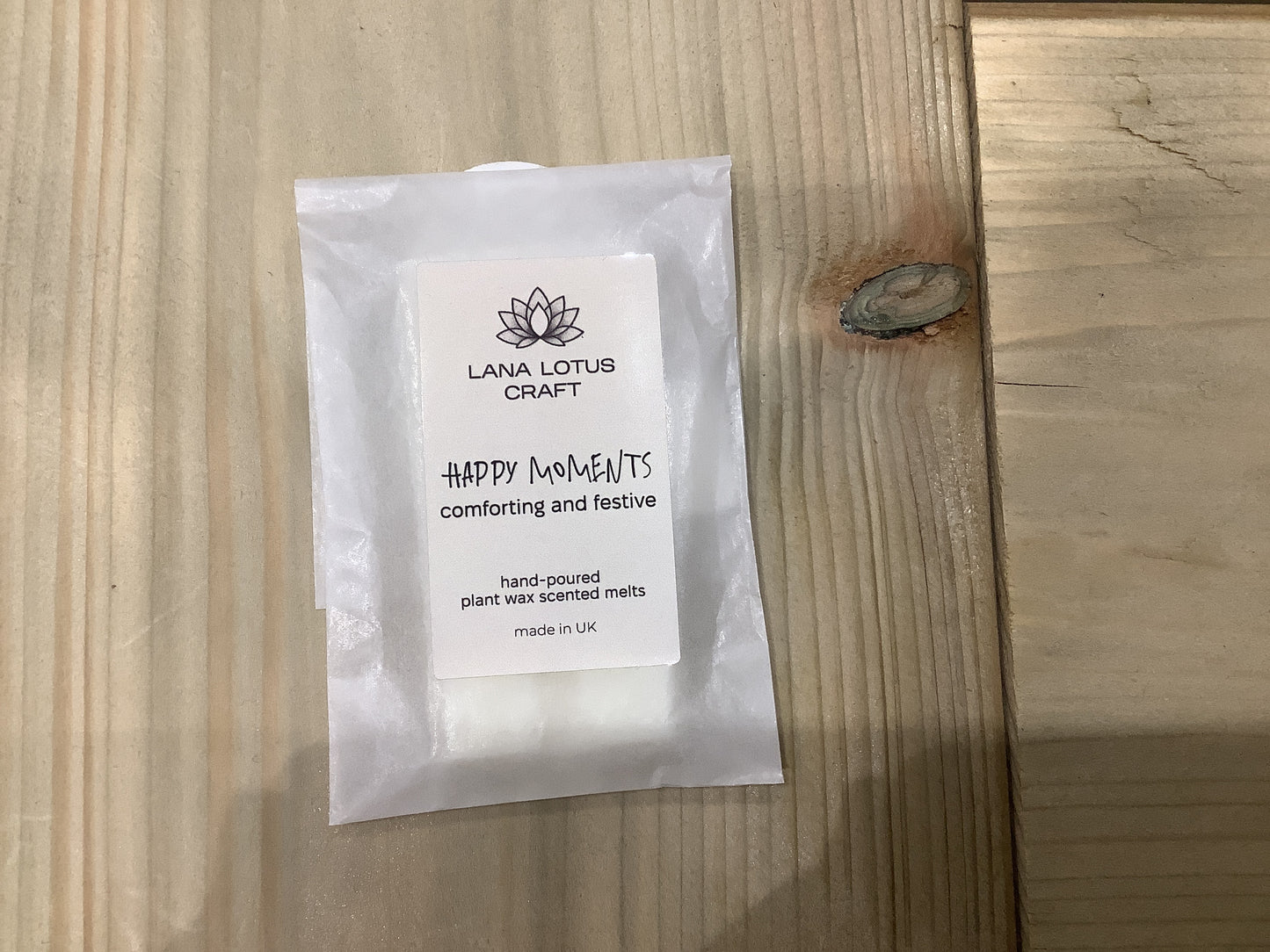 Lana Lotus Craft - “Happy Moments” scented plant wax melts LLC108