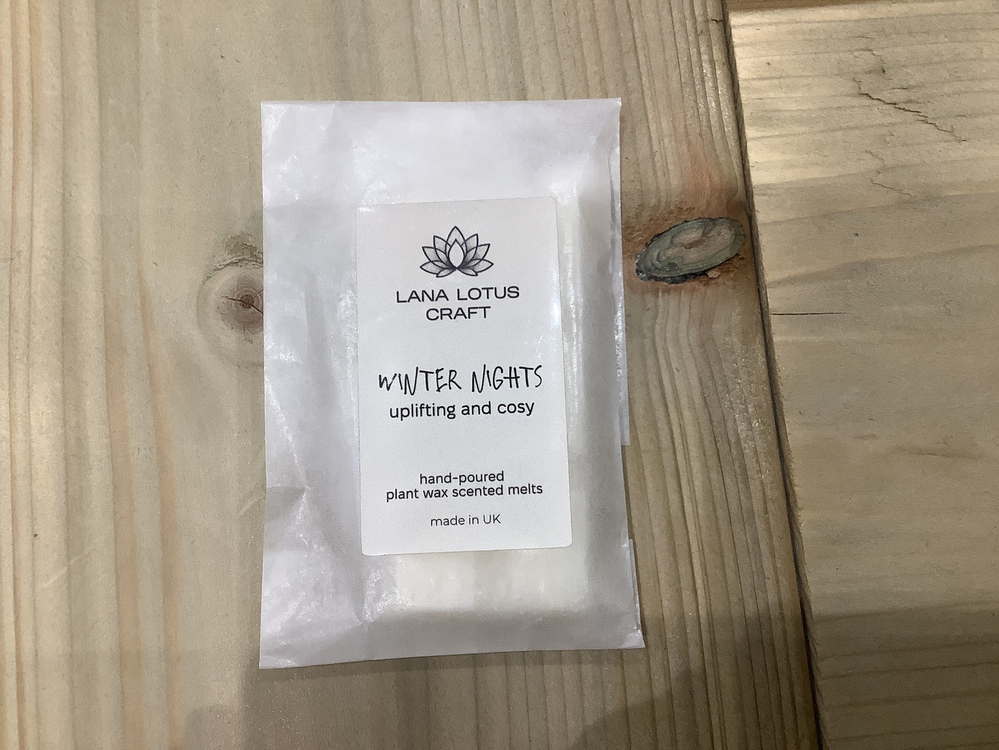 Lana Lotus Craft - “Winter Nights” scented plant wax melts LLC107