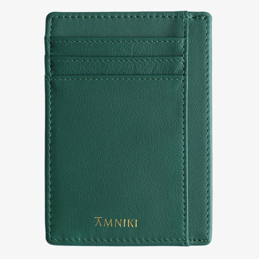 Deep Emerald Green Cardholder Wallet