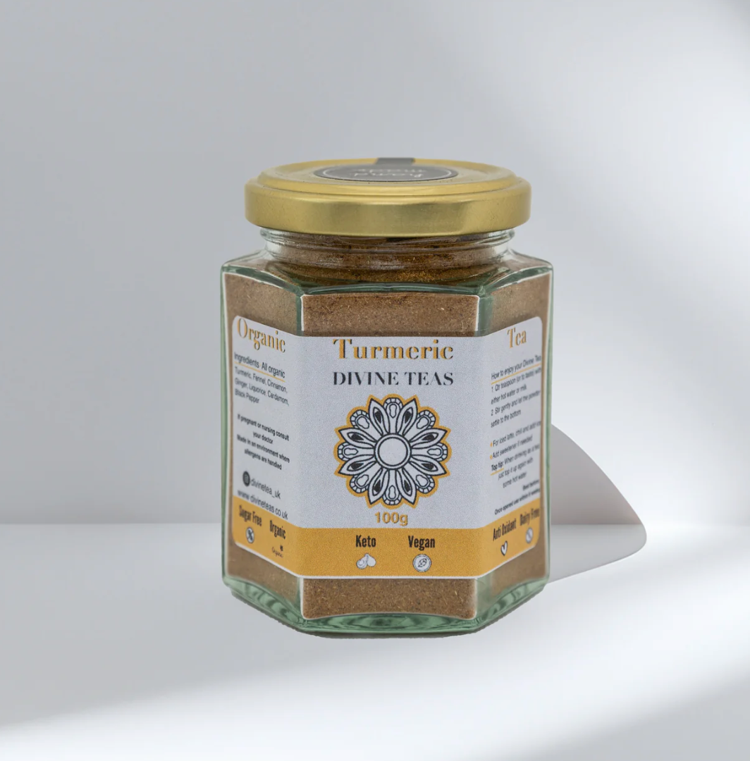 Divine Teas - Organic Turmeric Tea