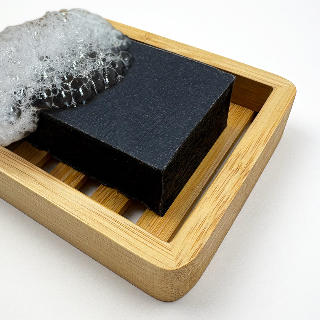 Natural Bamboo Soap Rack (Tray Style)