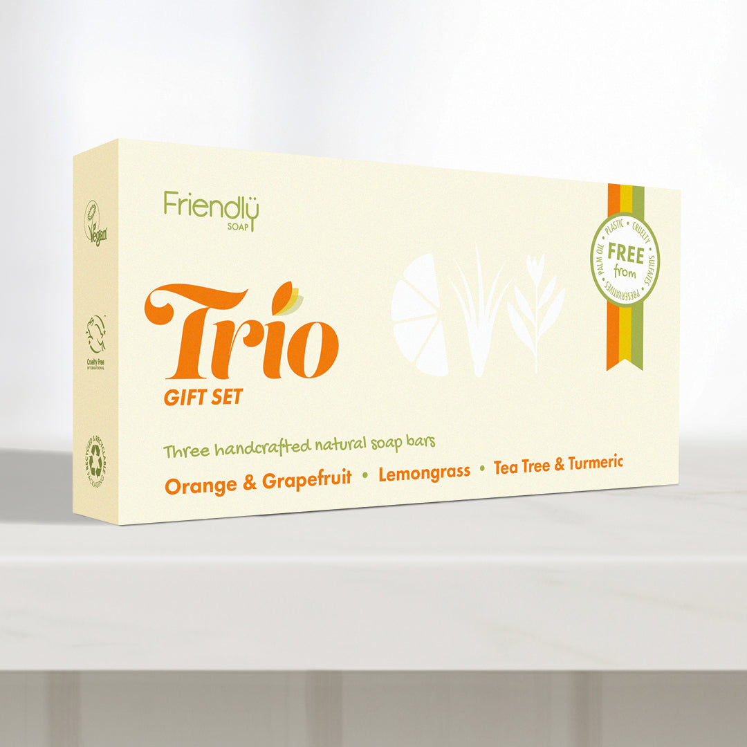 Trio Gift Set - Orange & Grapefruit, Lemongrass, Tea Tree & Turmeric