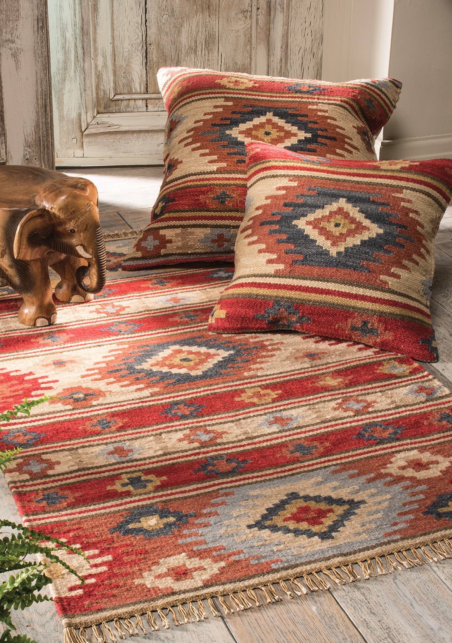 Namaste - Kashi Kilim Cushion Cover