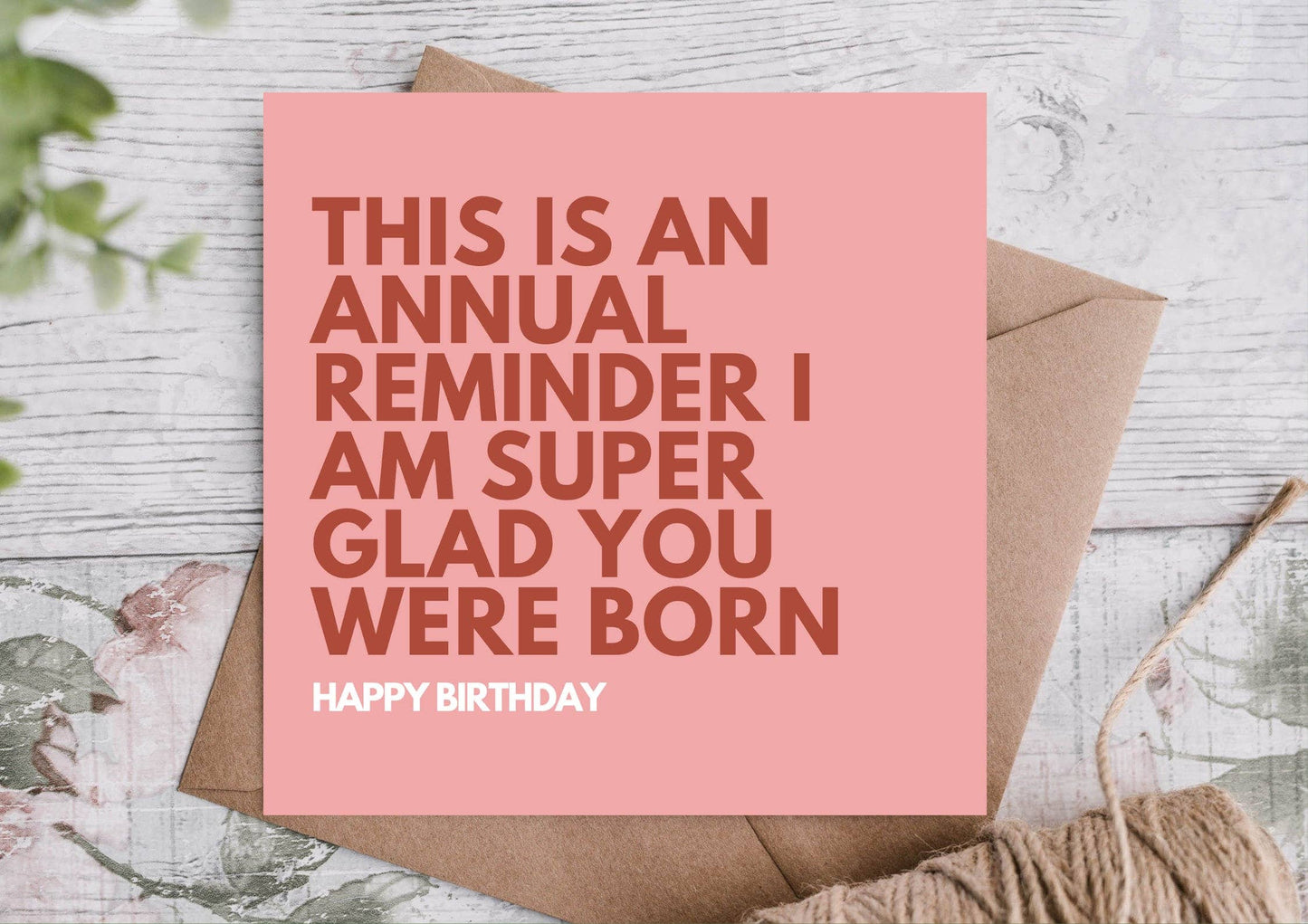 Highgrove Cards - Birthday Card
