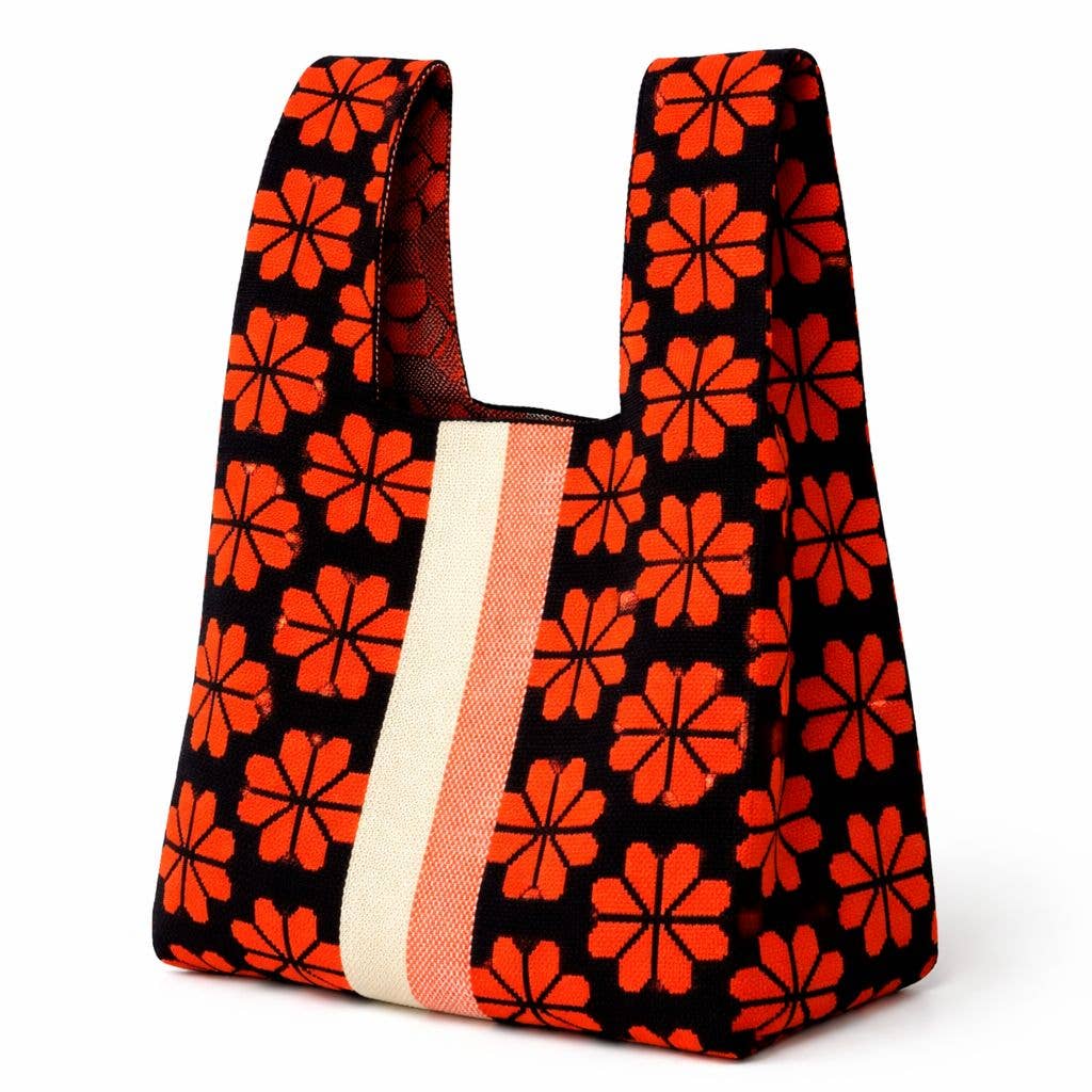 TOKEII KNIT STUDIO - Sunburst Bloom - Knitted bag