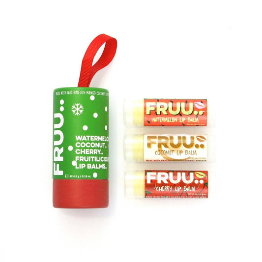 FRUU Cosmetics - FRUU Christmas Lip Balm Trio Set