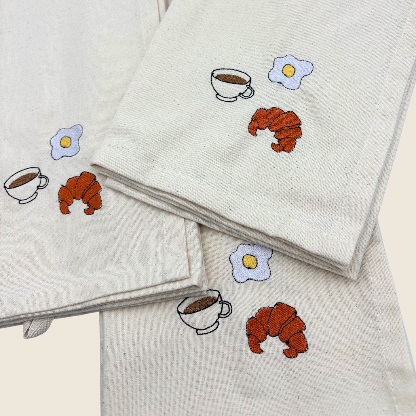 Threads by Jen - Brunch Tea towel - TBJ004
