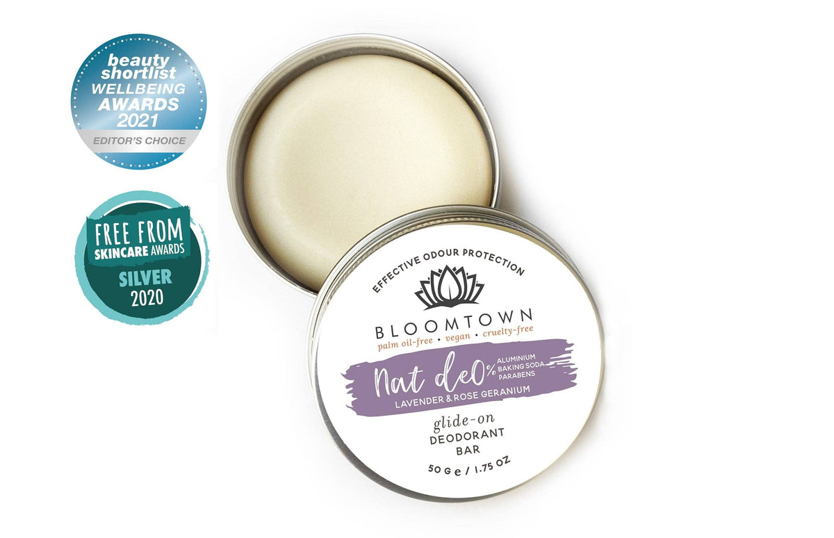 Bloomtown - Natural Deodorant Bar - Lavender & Rose Geranium