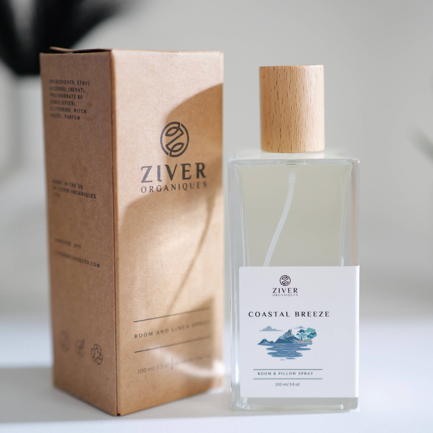 Ziver Organiques - Natural Room & Linen Spray | Coastal Breeze