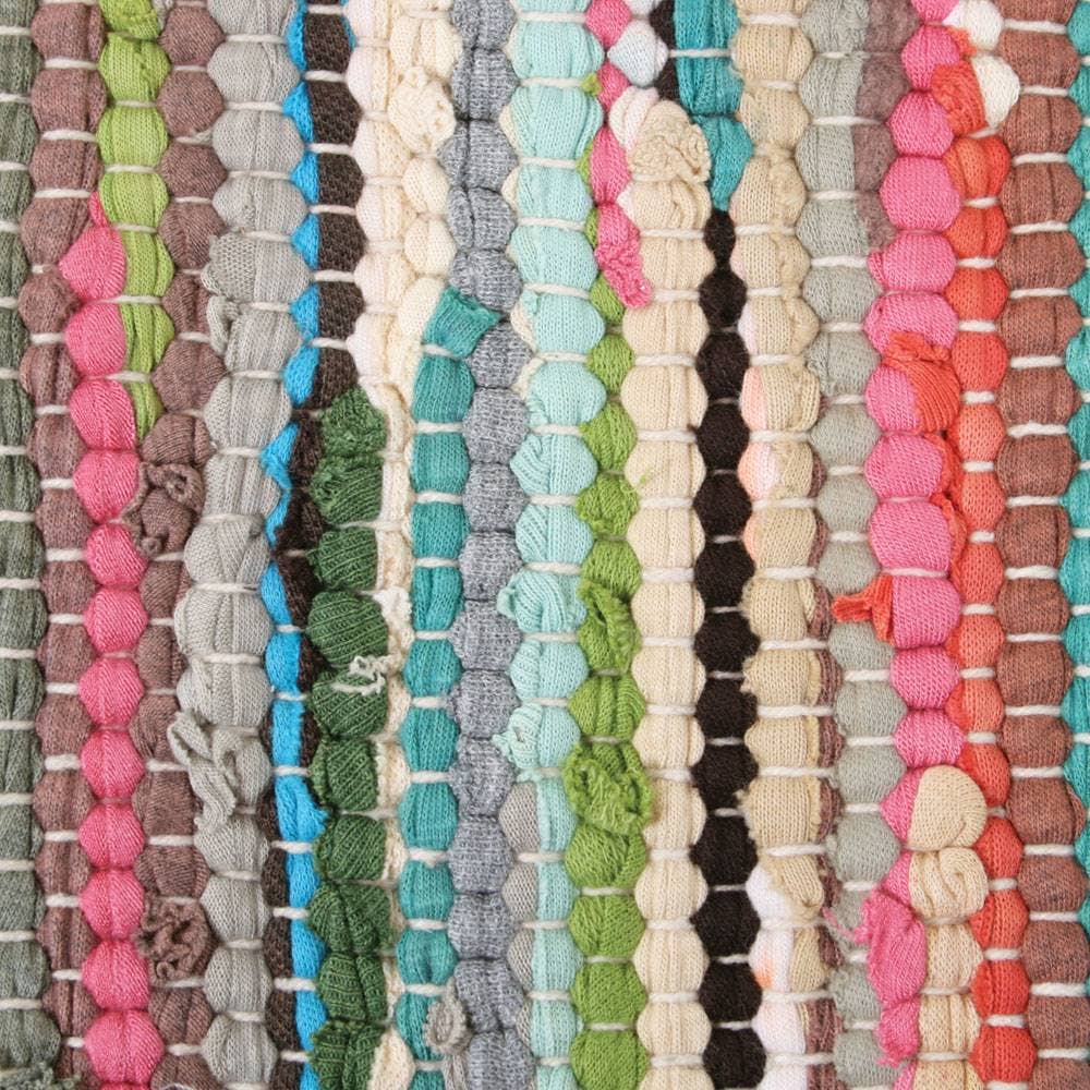 Shared Earth - Rag Rug 60x45cm Assorted Colours