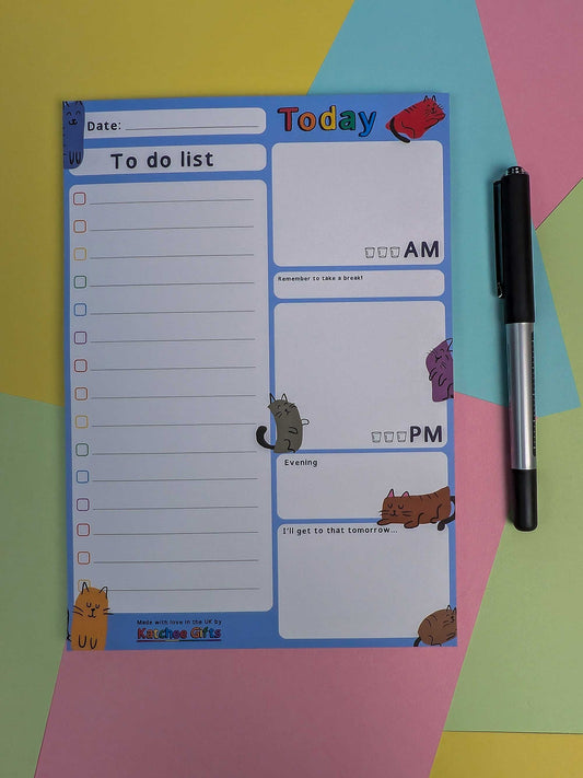 Cats themed daily planner - A5