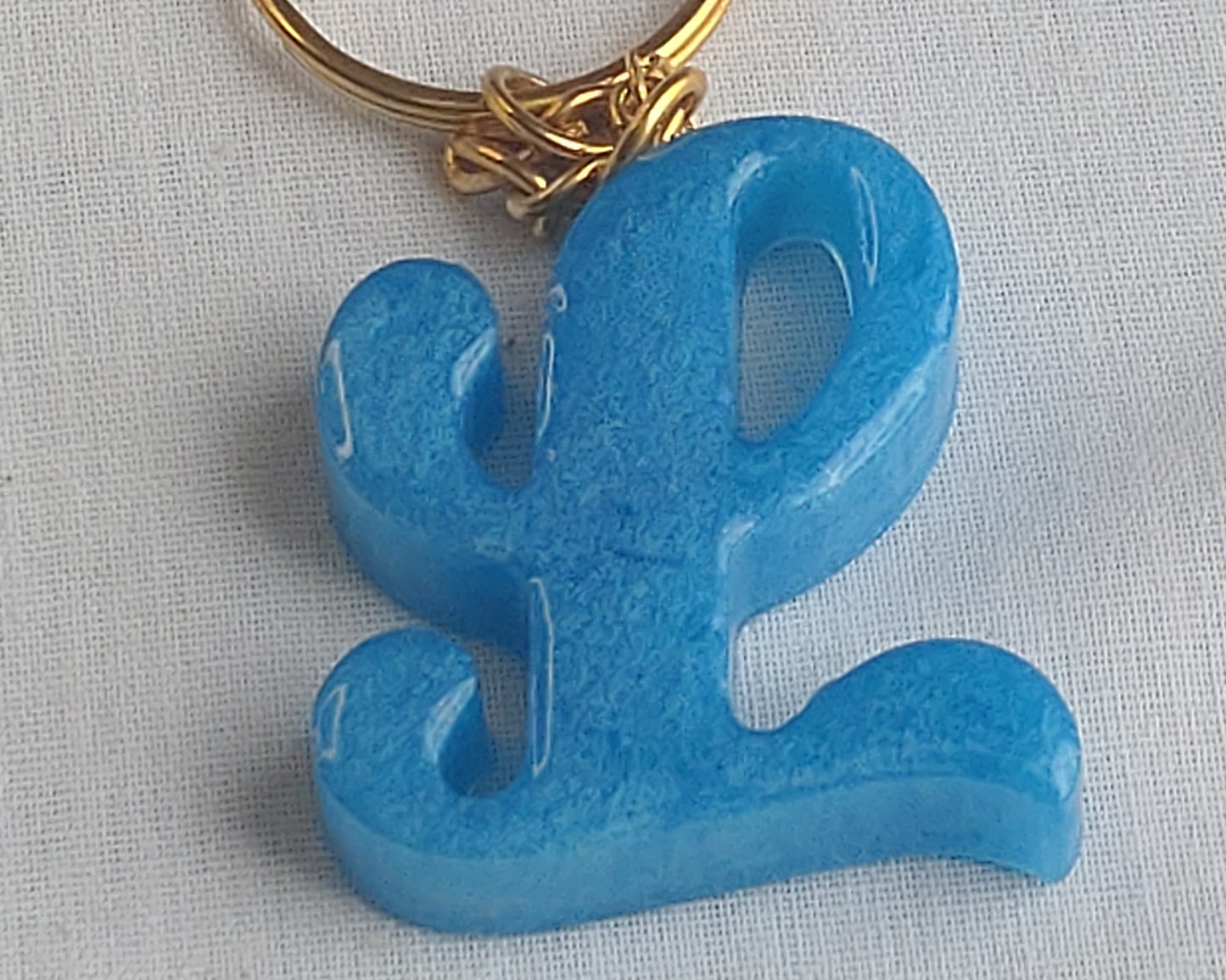 Shortie's Resin - Letter Keyrings