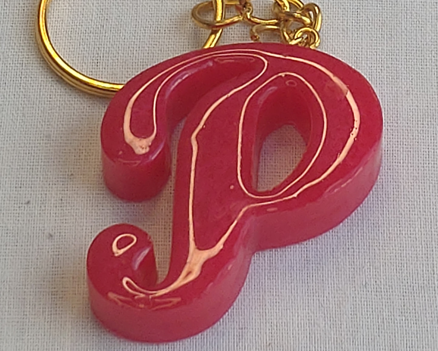 Shortie's Resin - Letter Keyrings