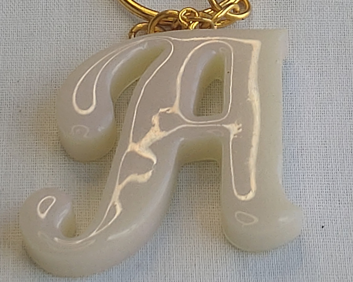 Shortie's Resin - Letter Keyrings