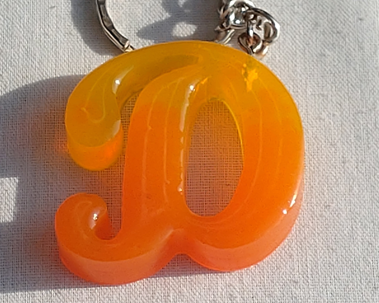 Shortie's Resin - Letter Keyrings