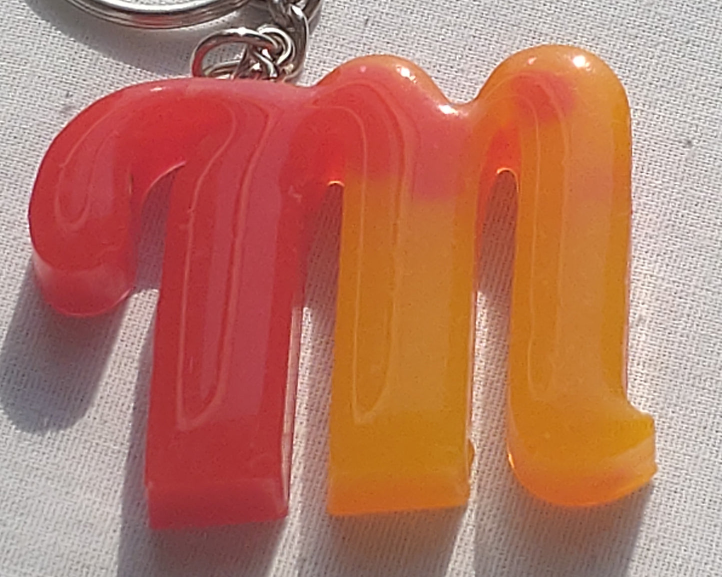 Shortie's Resin - Letter Keyrings