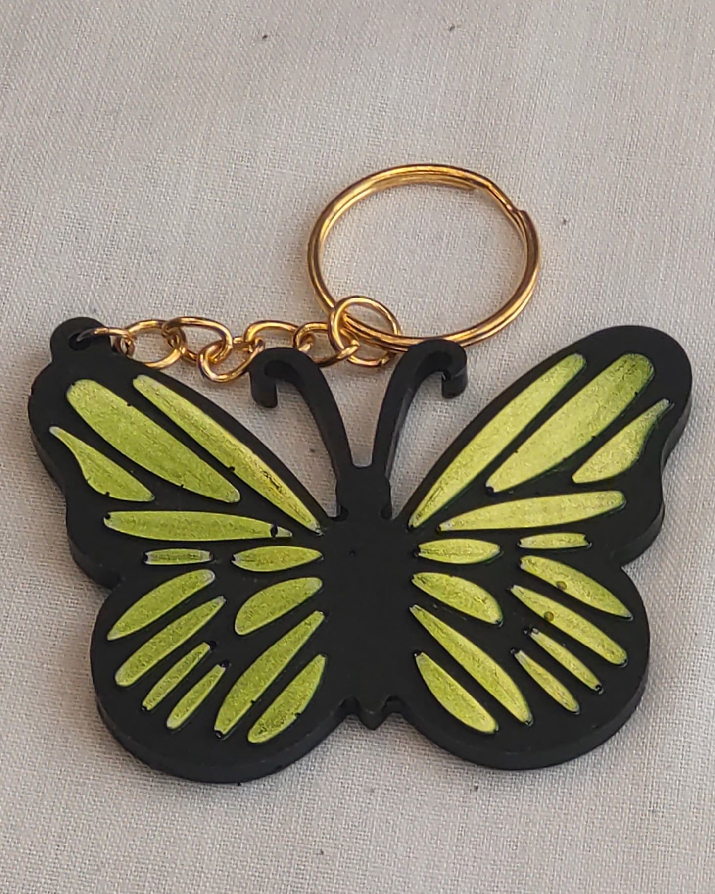 Shortie's Resin - Butterfly Keyrings