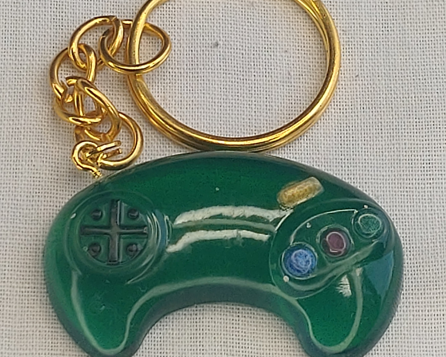 Shortie's Resin - Game Controller Keyring