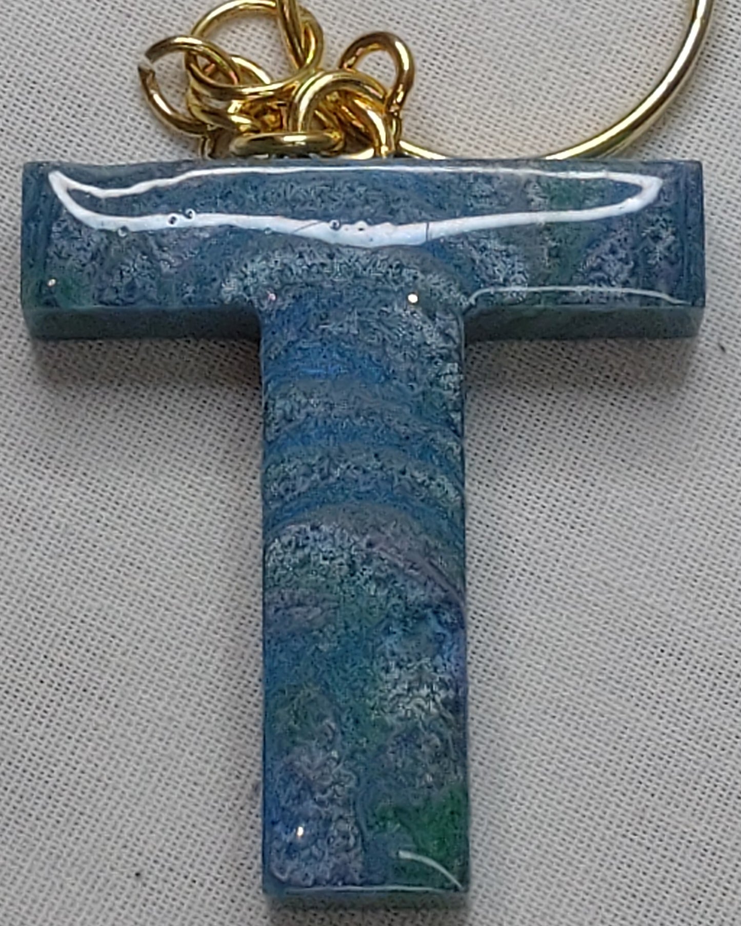 Shortie's Resin - Letter Keyrings