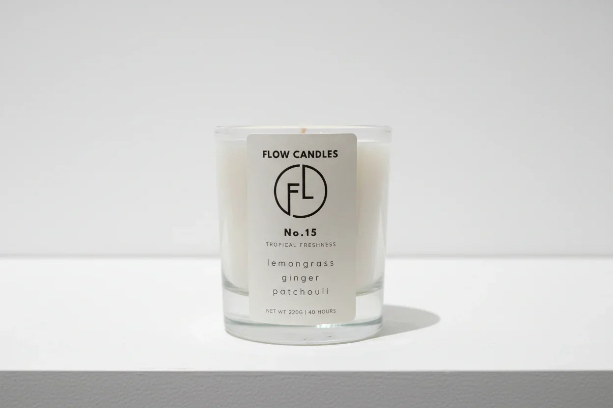 Flow Candles Natural Wax Candle