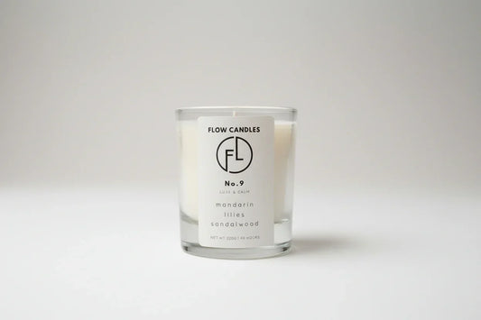 Flow Candles Natural Wax Candle