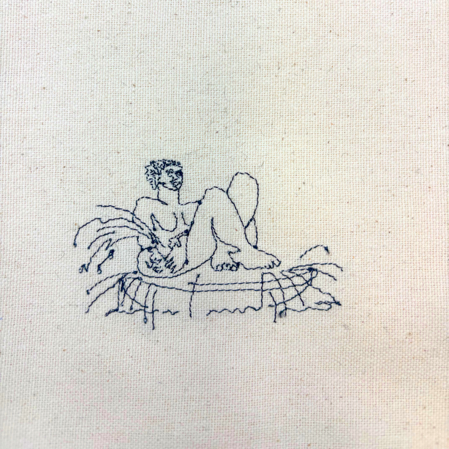 Threads by Jen - Fluzzi Tea towel - TBJ008