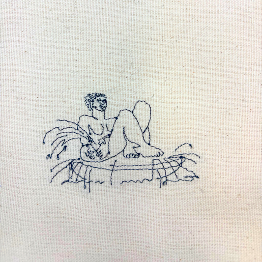 Threads by Jen - Fluzzi Tea towel - TBJ008