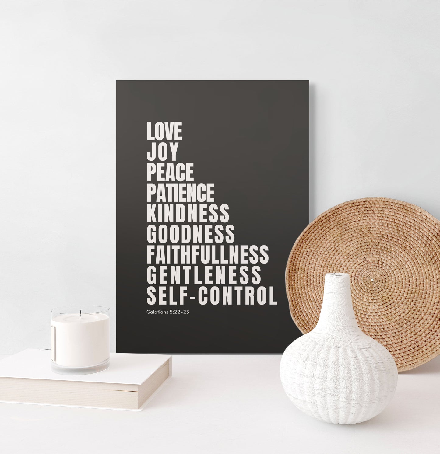 The Fruit of the Spirit - Christian Poster Wall Art