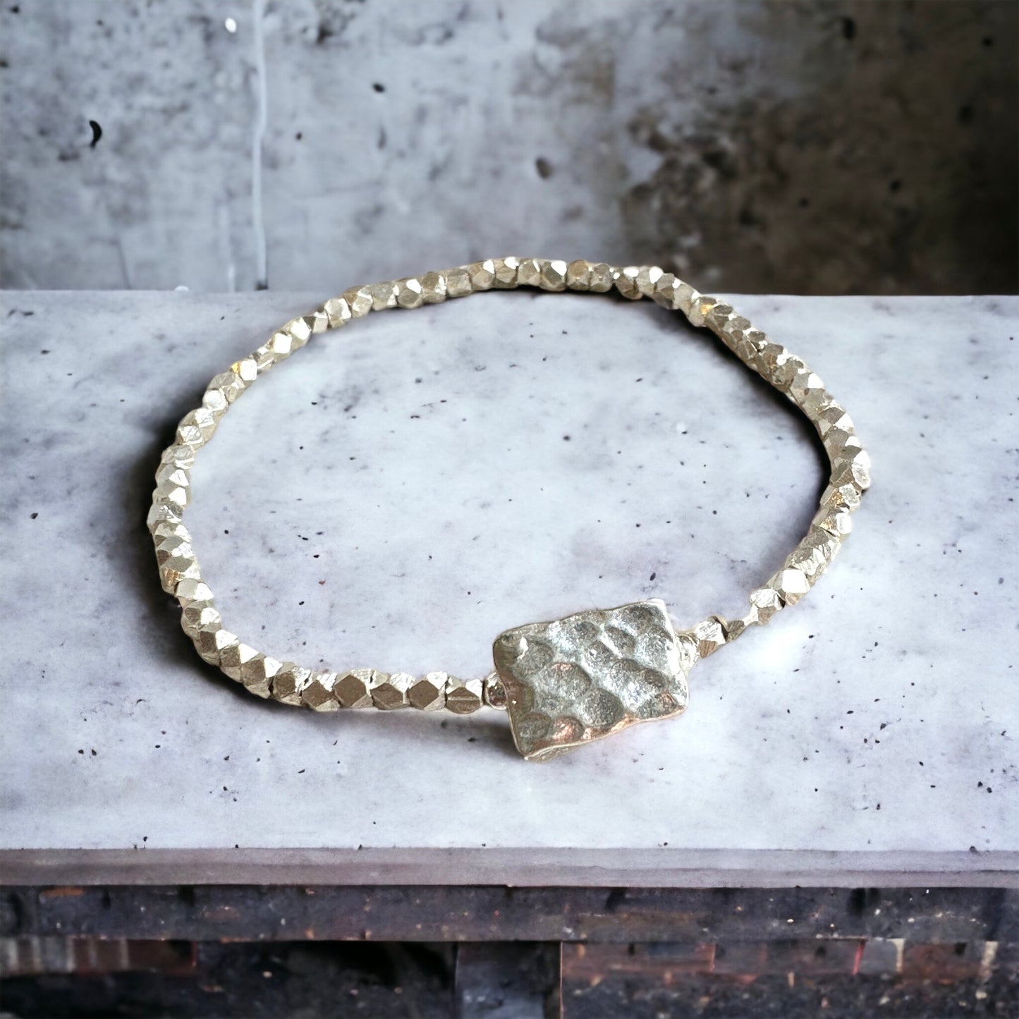 Rectangle Rhombus Silver 925 Bracelet