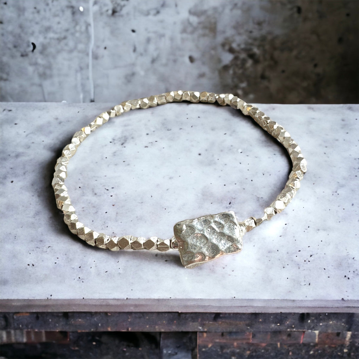 Rectangle Rhombus Silver 925 Bracelet