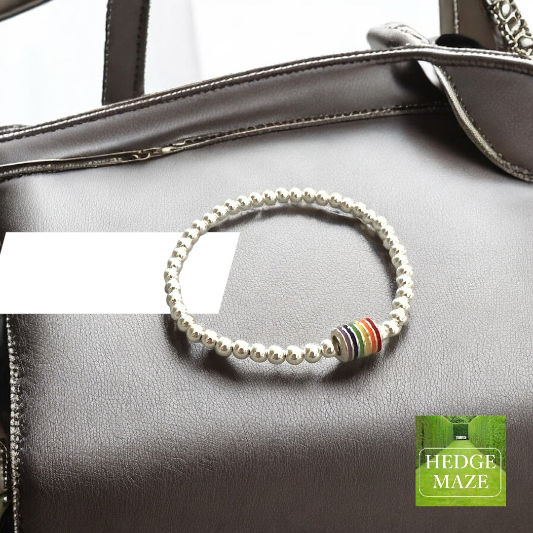 S925 Rainbow Bracelet｜A Symbol of Light After Rain