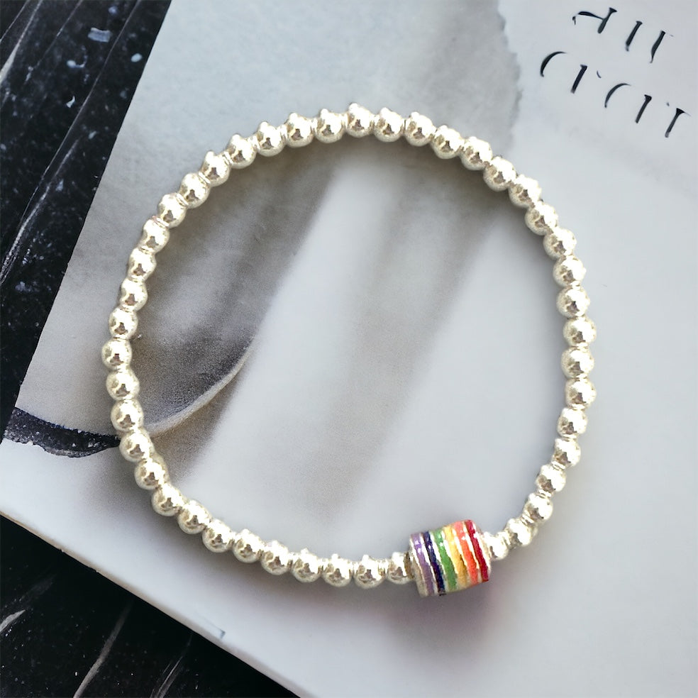 S925 Rainbow Bracelet｜A Symbol of Light After Rain