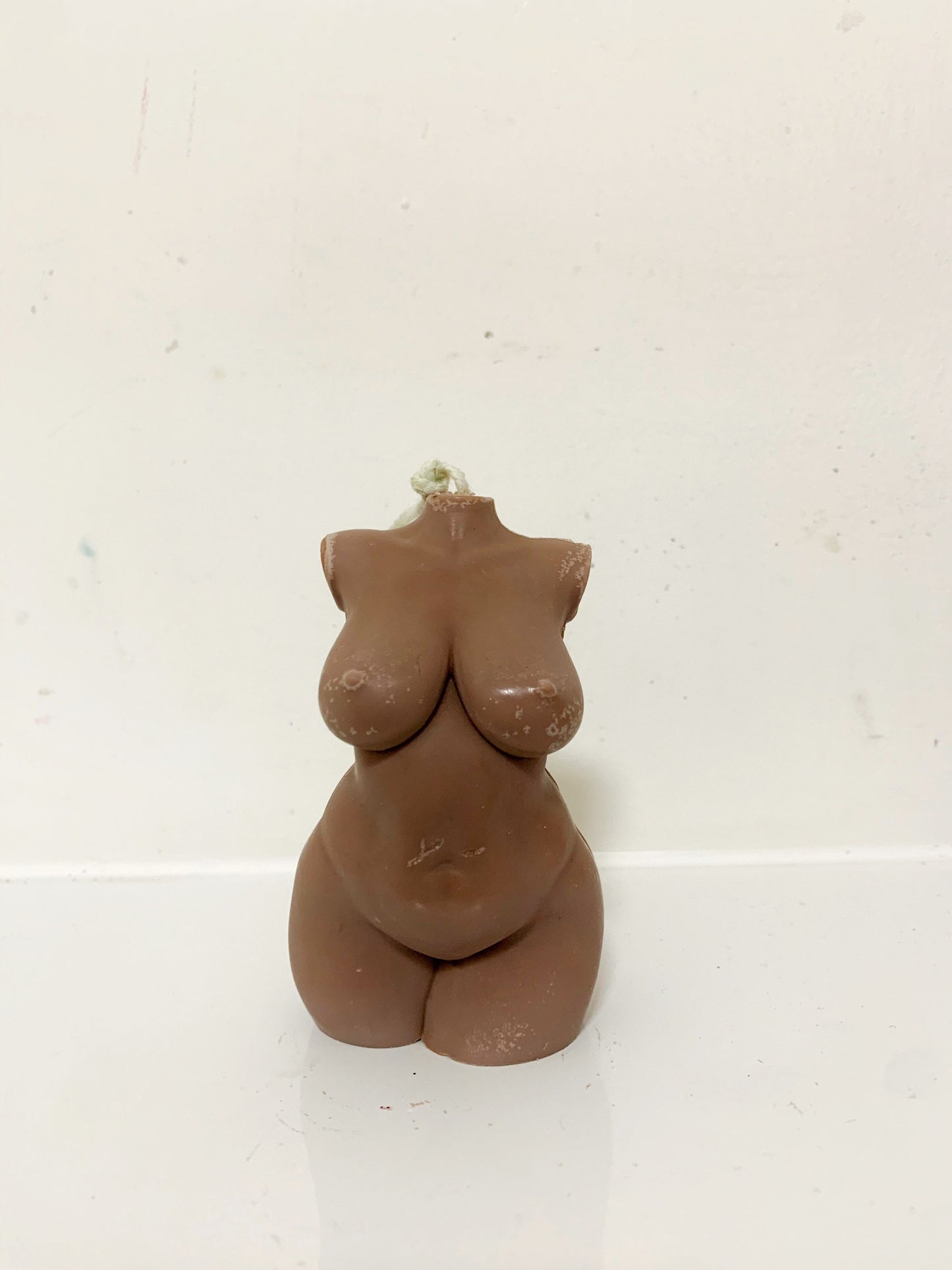 Dahlia, Curvy Woman Body Torso Candle, Celestial Collection
