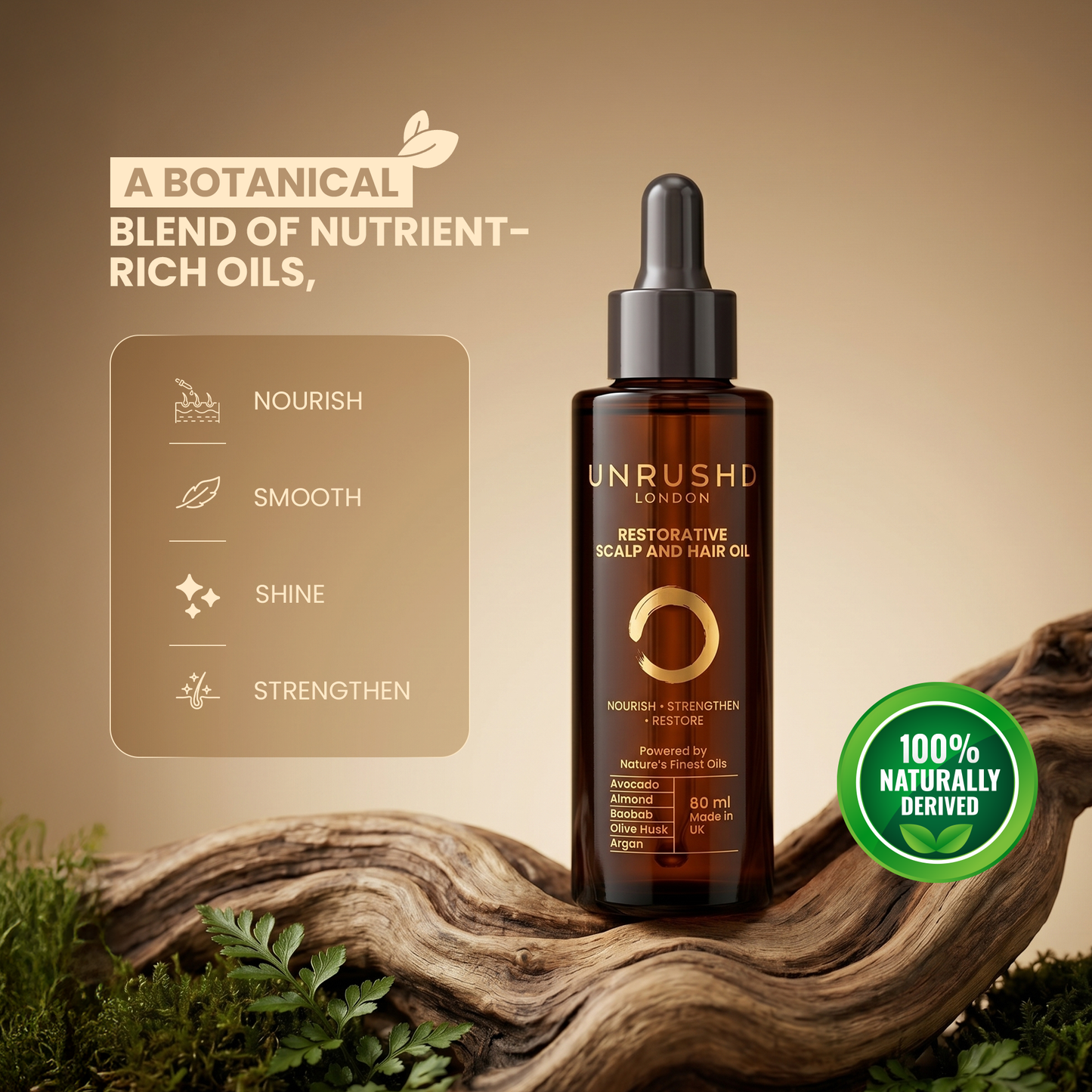 Unrushd Restorative Scalp & Hair oil