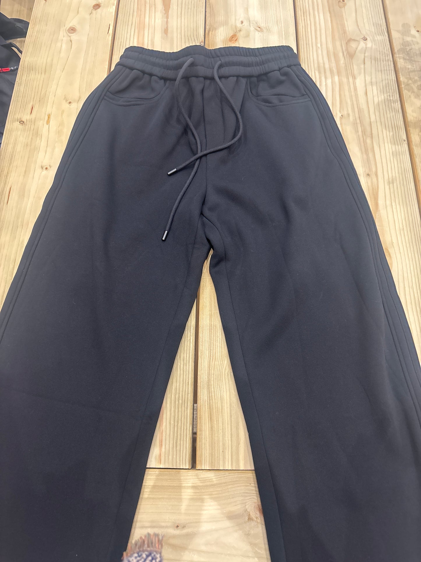 La Vision black cotton jogger Lv20 - premium comfortable loungewear