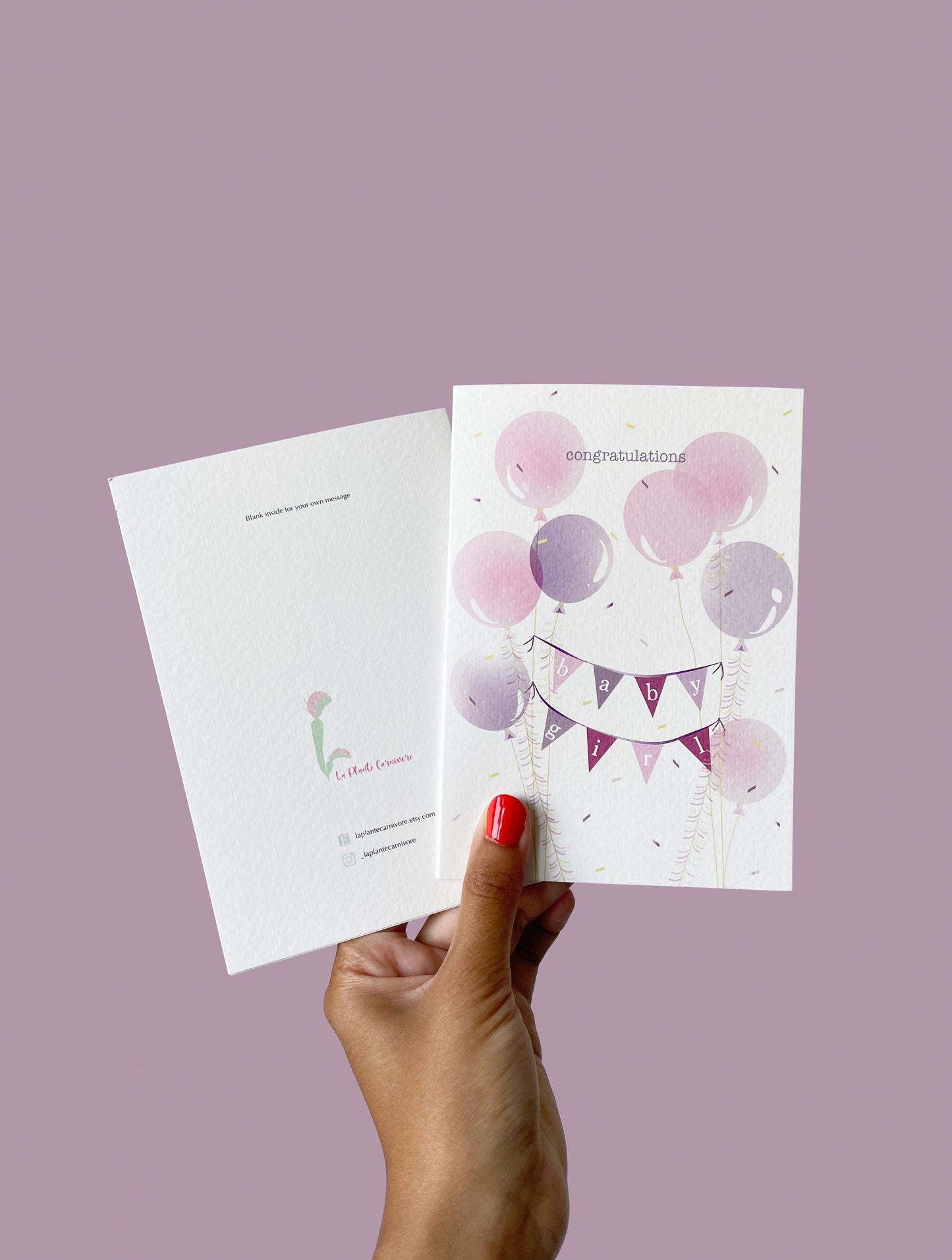 La Plante Carnivore Greeting Cards