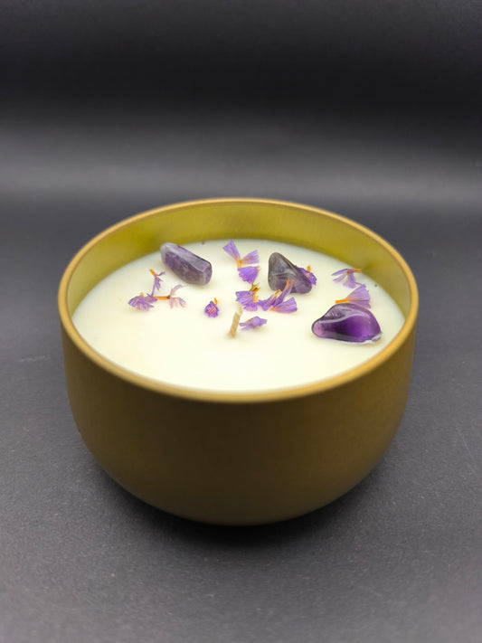 Handmade Scented Soy Wax Candle "Moonlight"