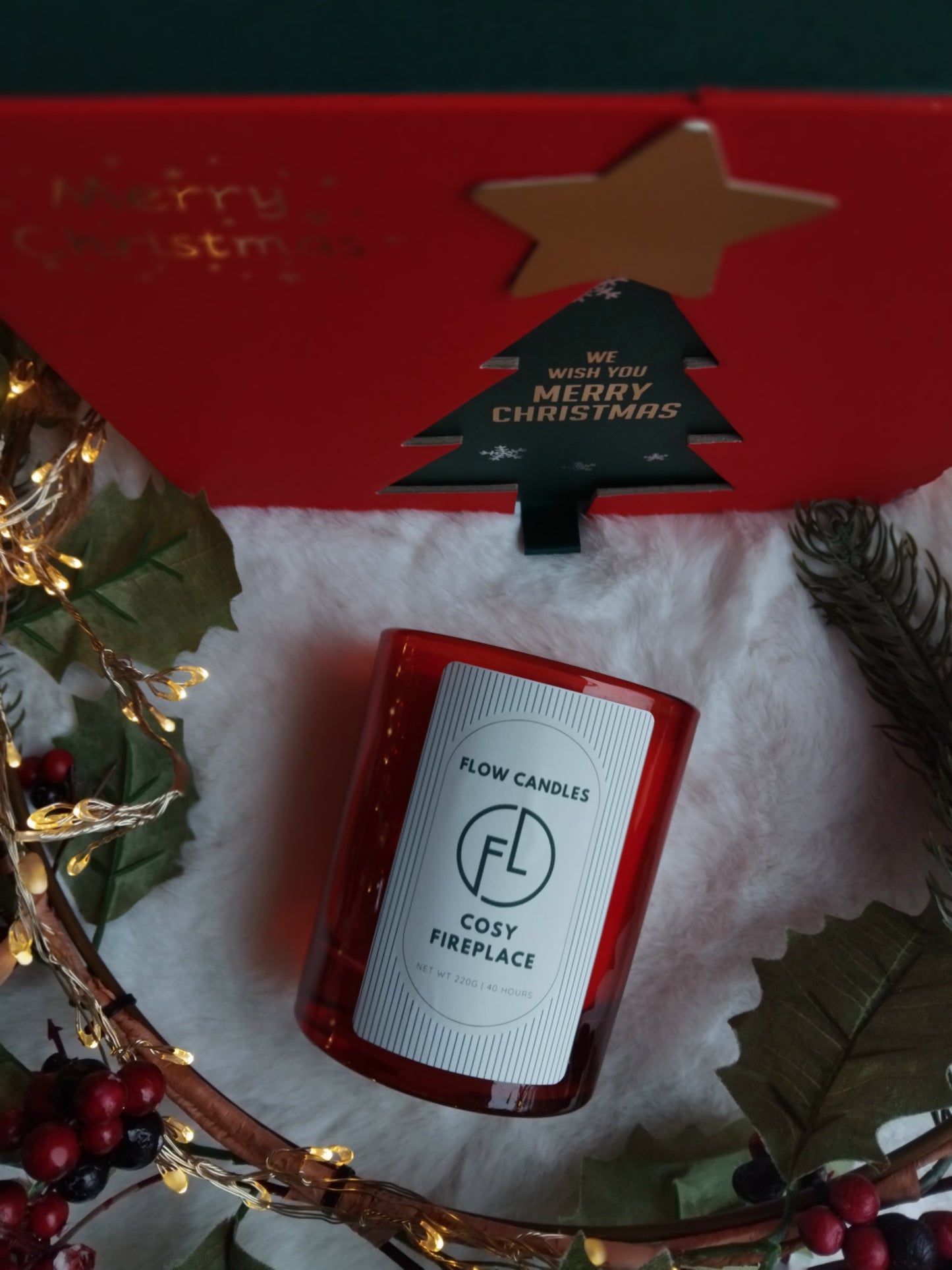 Flow Candles - Cosy Fireplace