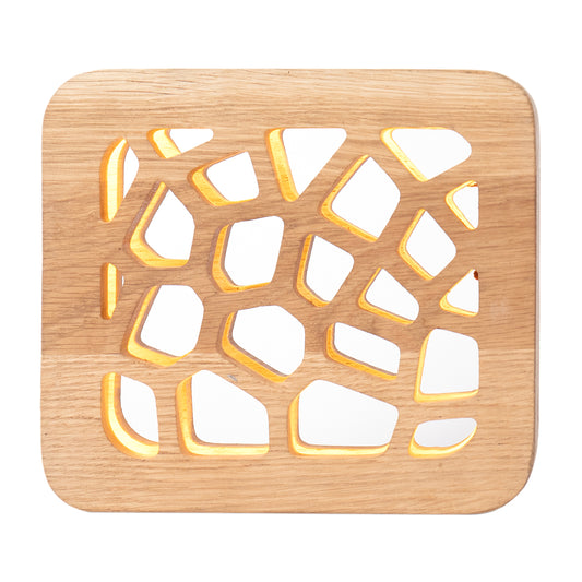 Wooden Handcrafted LED Night Light