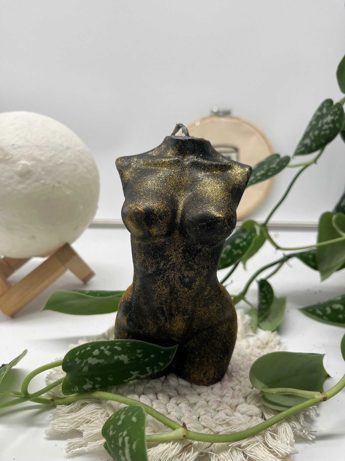 20cm Tall Gia Candle, Female Woman Body Torso Candle